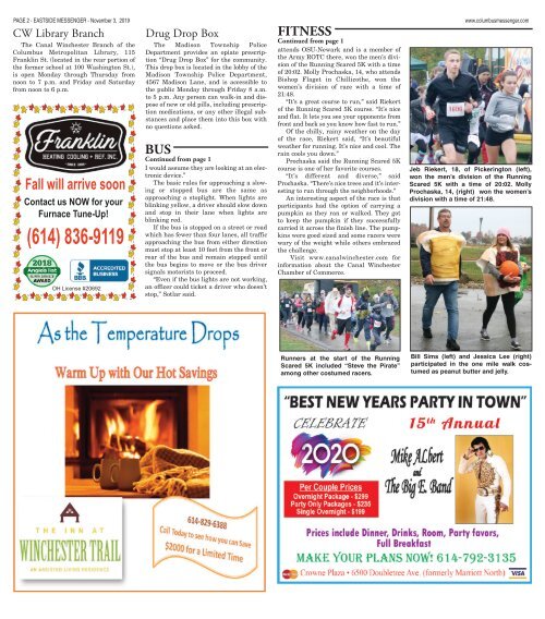 Eastside Messenger - November 3rd, 2019