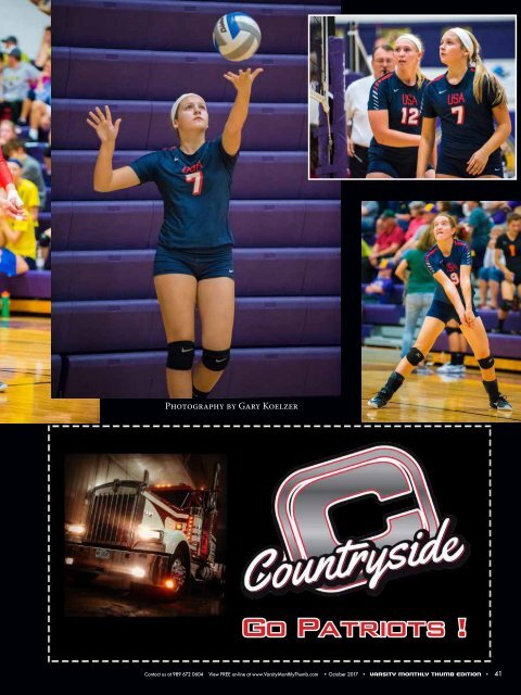 October 2017 Issue of Varsity Monthly Thumb Magazine