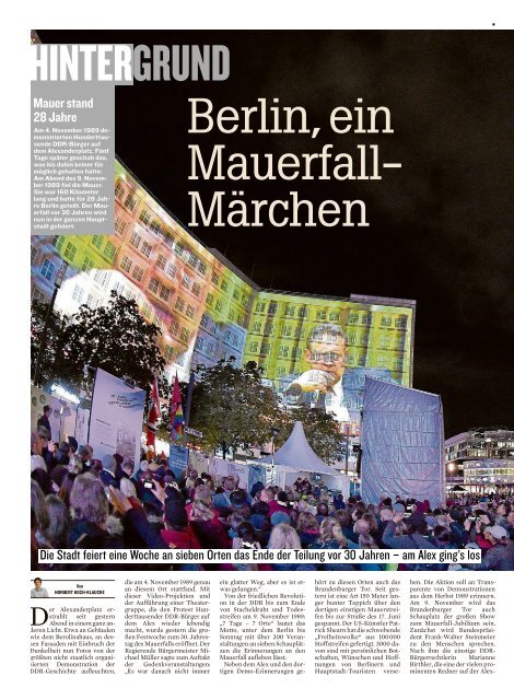 Berliner Kurier 05.11.2019