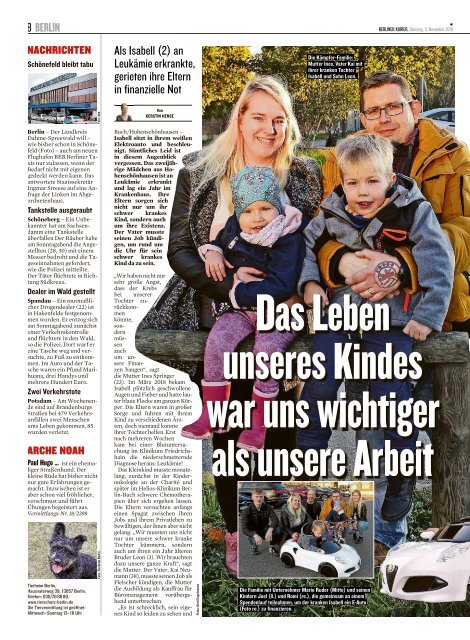 Berliner Kurier 05.11.2019
