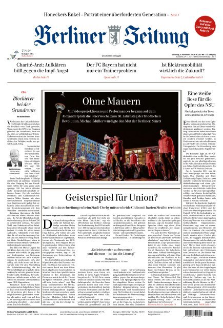 Berliner Zeitung 05.11.2019