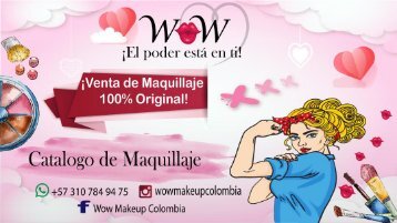Catalogo wow makeup colombia 2019 al detal