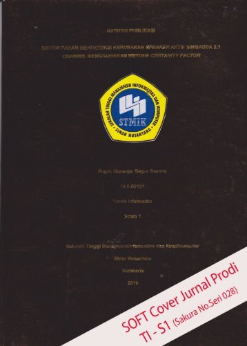 Contoh Pengumpulan Jurnal / Naskah Publikasi 2019