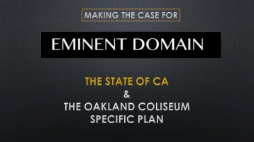 Eminent Domain Case