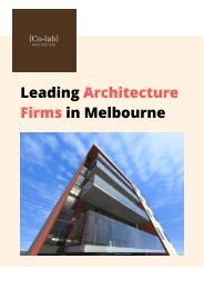 Benefits of Hiring Commercial Architect or Designer in Melbourne
