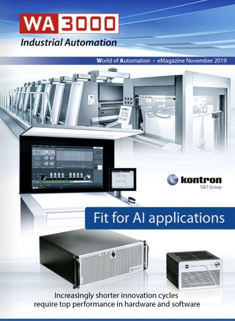  WA3000 Industrial Automation November 2019 - International Edition in English