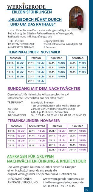 Insider Tipps November 2019