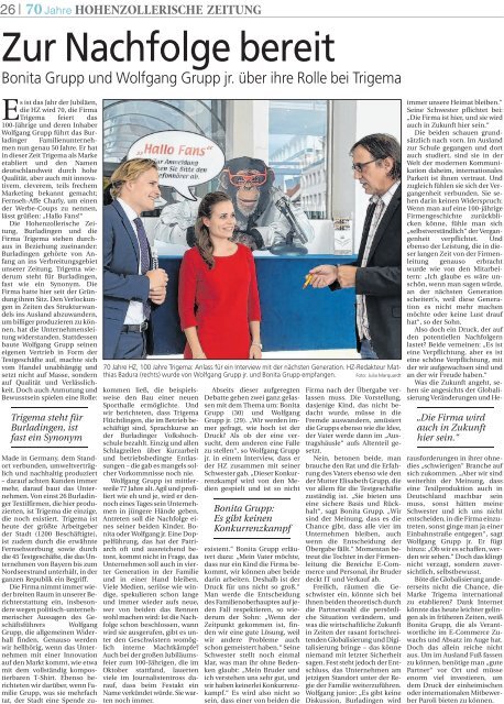 2019/45 - 70 Jahre Hohenzollerische Zeitung