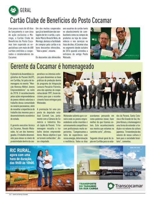 Jornal Cocamar Novembro 2019