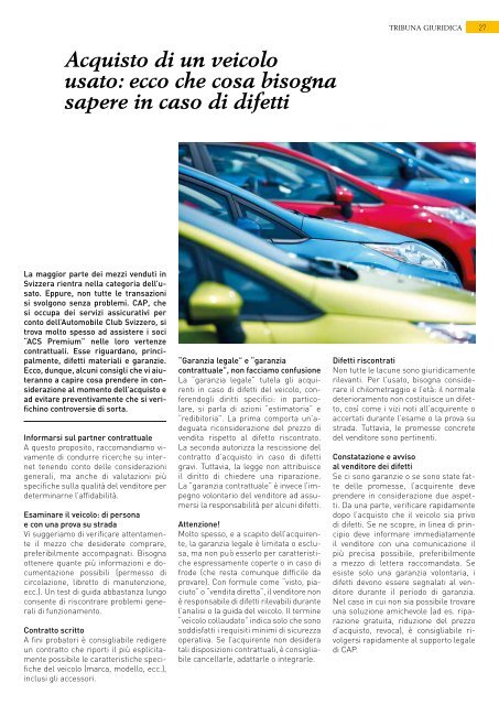 Rivista dell'Automobile Club Svizzero 04/2019