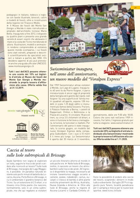 Rivista dell'Automobile Club Svizzero 04/2019