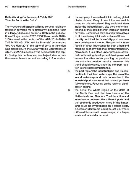 Circular City Ports - Workbook