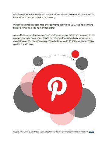 Marketing Digital - Robô milionário - Pinterest