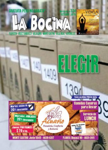 La Bocina Nº 374 - Octubre 2019