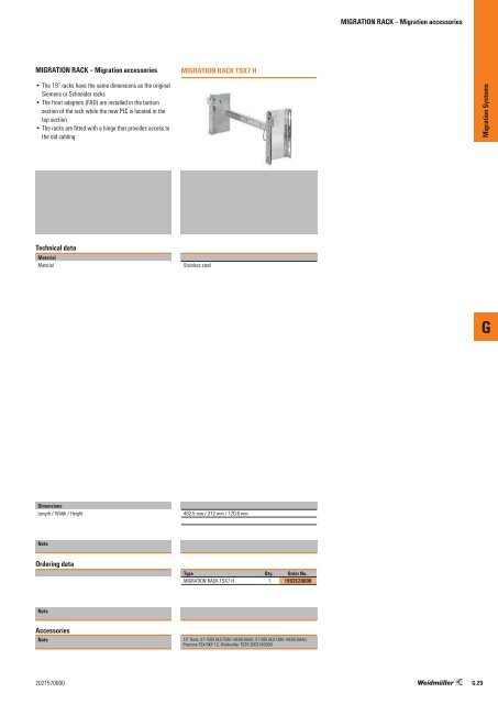 Weidmueller PLC-interface units, front adapters and prefabricated cables. 