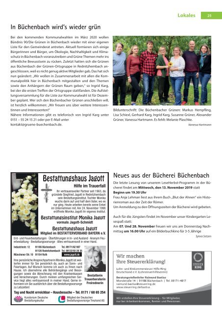 November 2019 - Büchenbacher Anzeiger