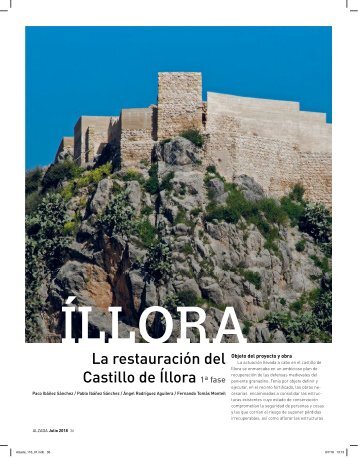 La restauración del castillo de Íllora