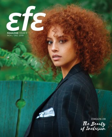 Efe Magazine Issue 11  – November/December 2019 Edition