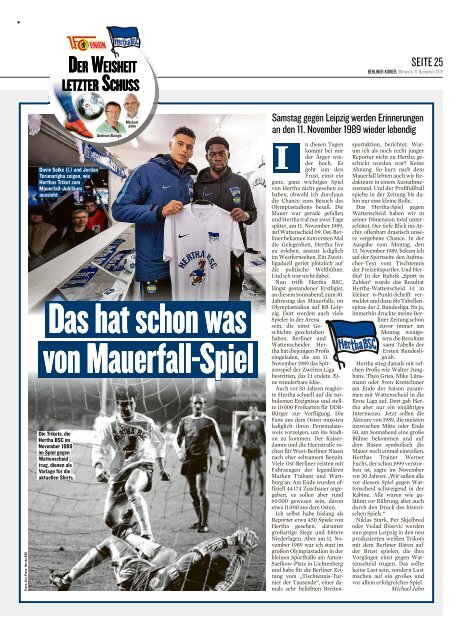 Berliner Kurier 06.11.2019