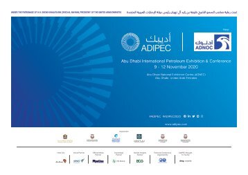 ADIPEC 2020 Sales Brochure