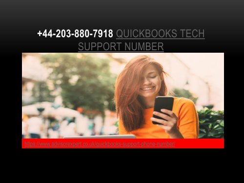 +44-203-880-7918 Quickbooks Tech Support Number