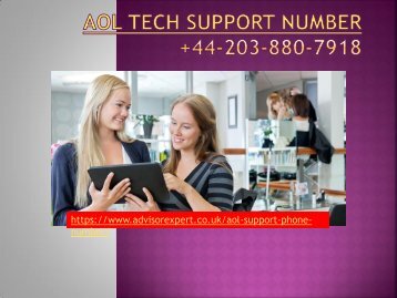 AOL Tech Support Number