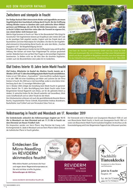 Reichswaldblatt November 2019