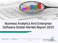 Global Business Analytics And Enterprise Software Market Report 2019-2022