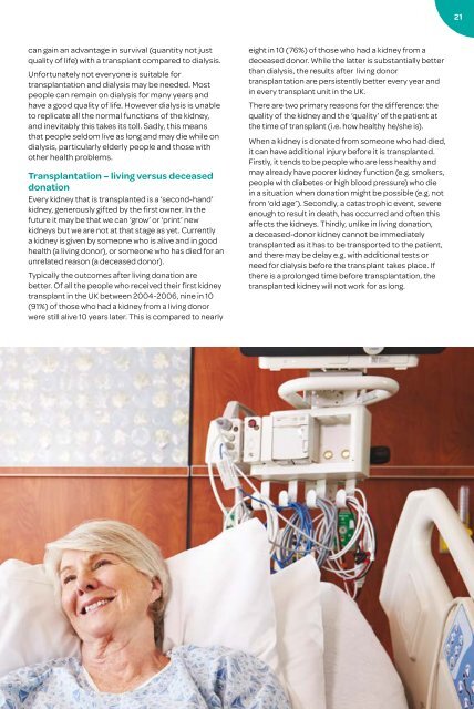 Kidney Matters - Issue 7 Autumn 2019