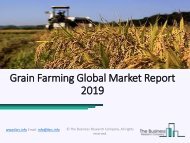 Worldwide Grain Farming Market Strategies And Forecast 2019 to 2022