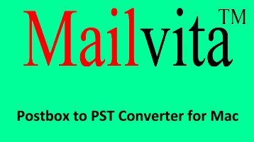 PostBox to PST Converter for Mac