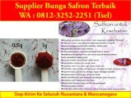 ORIGINAL !! CALL : 0812-3252-2251 (Tsel), Jual Bunga Saffron Samarinda Malaysia, 