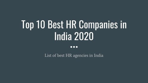 Top 10 Best HR Companies in India 2020-converted