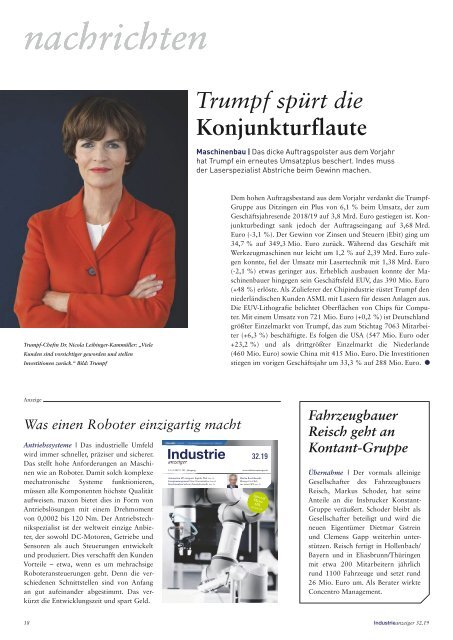 Industrieanzeiger 32.2019