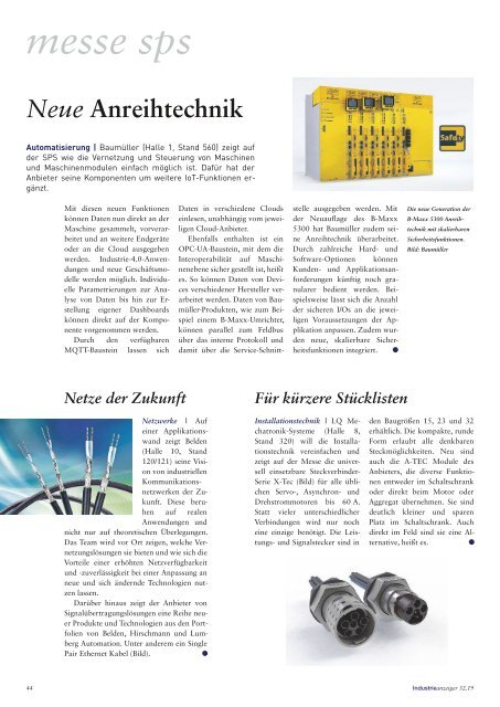 Industrieanzeiger 32.2019