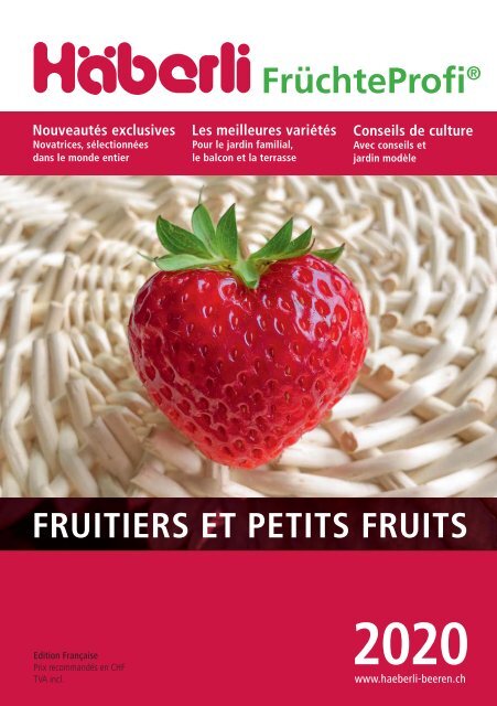 2020 Fruits et petits fruits de Häberli