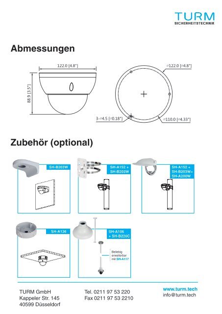 TM-HD22 Datenblatt