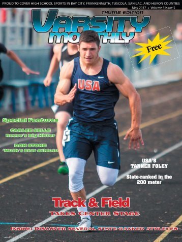 May 2017 Issue of Varsity Monthly Thumb Magazine