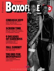 Boxoffice Pro - November 2019