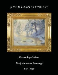 Early American Paintings ~ Recent Acquisitions Fall 2019