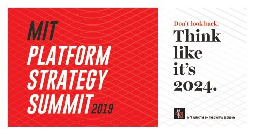 MIT Platform Report 2019