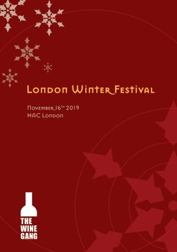 London Winter Festival 2019 - The Official Brochure