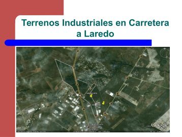 On sale: Industrial lands in the road to Laredo City