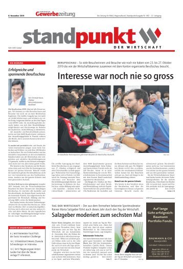 Standpunkt 492, 08.11.2019