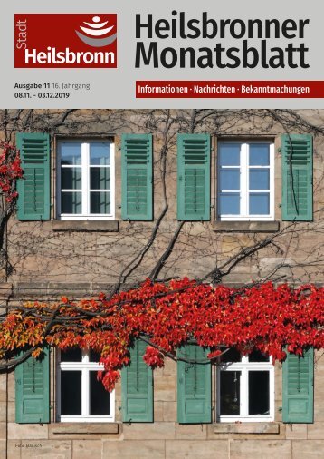 Monatsblatt Heilsbronn - November 2019
