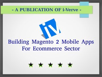 Custom Magento app development Solution