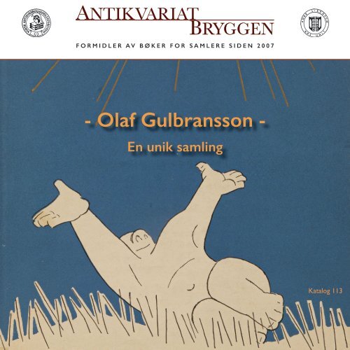 Antikvariat Bryggen - Katalog 113 - Olaf Gulbransson