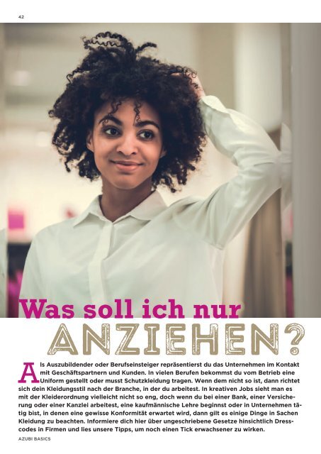 Azubi Basics 302 Azubi Wissen für Mittelfranken 2020