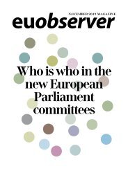 Who is who in the new European Parliament committees