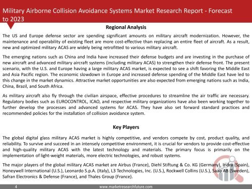 Military Airborne Collision Avoidance Systems Market